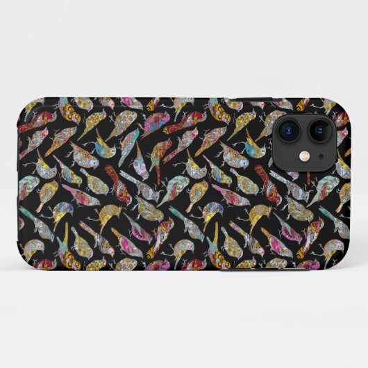 dansende vogels X elegantie Case-Mate iPhone Case (Achterkant (horizontaal))