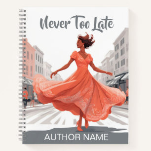 Dansende Vrouw Boek Hoesje Inspiratie Notitieboek