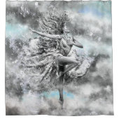 Dansende Vrouw Douchegordijn (Voorkant)