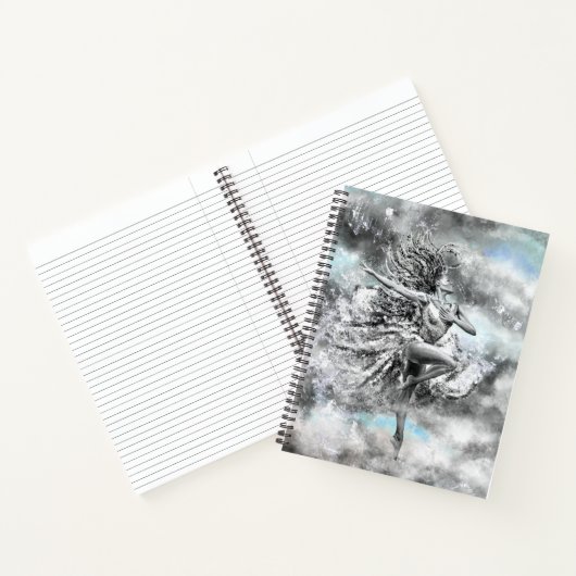 Dansende Vrouw Notitieboek (Binnen)