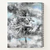 Dansende Vrouw Notitieboek (Achterkant)