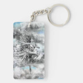 Dansende Vrouw Sleutelhanger (achterkant)