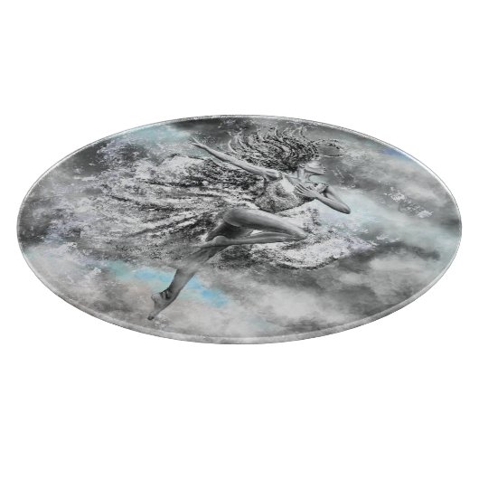 Dansende vrouw snijplank (Hoek)