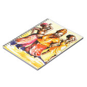 Dansende vrouwen notitieboek (Linkerzijde)