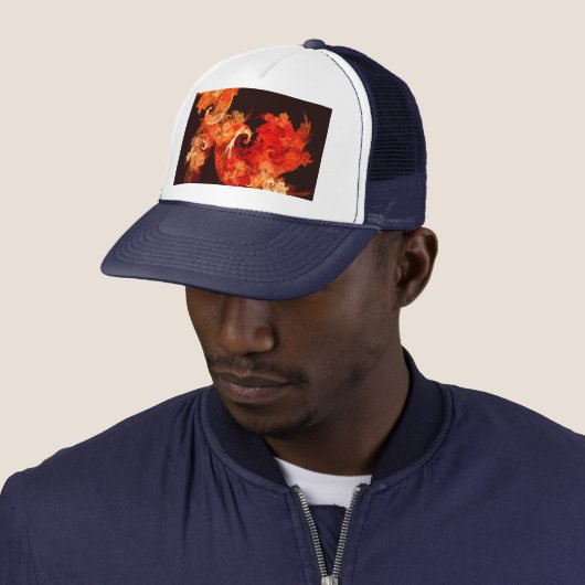 Dansende vuurvogels Abstract Art Pet (In situ)