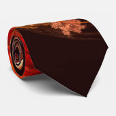 Dansende vuurvogels Abstract Art Stropdas (Opgerold)
