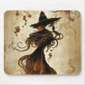 Dansende Witch Mousepad Muismat (Voorkant)