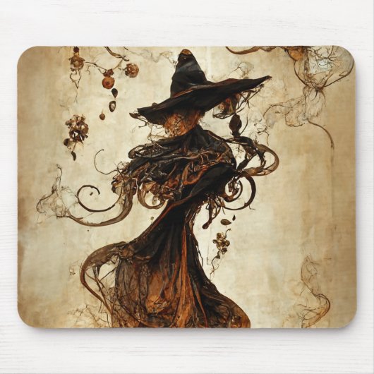 Dansende Witch Mousepad Muismat (Voorkant)