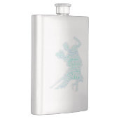 Dansende woordkunst paar Bachata Salsa Flacon (Rechts)