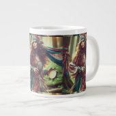 DANSENDE ZIGEUNER GROTE KOFFIEKOP (Voorkant rechts)