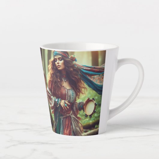 DANSENDE ZIGEUNER  LATTE MOK (Rechts)