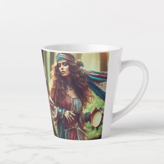 DANSENDE ZIGEUNER  LATTE MOK (Rechts)