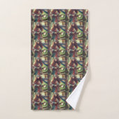 DANSENDE ZIGEUNERIN BAD HANDDOEK (Handdoek)
