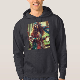 DANSENDE ZIGEUNERIN HOODIE
