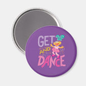 Dansende Zoe Magneet (Voorkant / Achterkant)