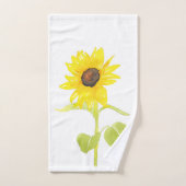 "Dansende zonnebloem" Bad Handdoek (Handdoek)