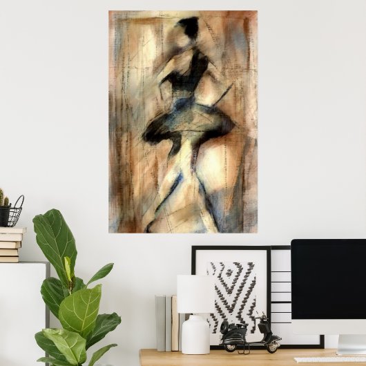 danser 4 poster (Thuiskantoor)
