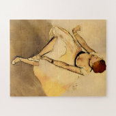 Danser aanpassen van haar slipper, Degas Art Legpuzzel (Horizontaal)