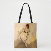 Danser aanpassen van haar slipper, Degas Art Tote Bag (Voorkant)