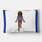 Danser Accessoire Tas Blauw Dier (Achterkant)