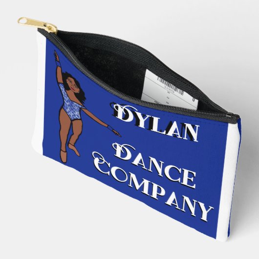 Danser Accessoire Tas Blauw Dier (Open)