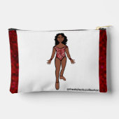 Danser Accessoire Tas Rood Dier (Achterkant)