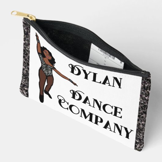 Danser Accessoire Tas Zwart Dier (Open)