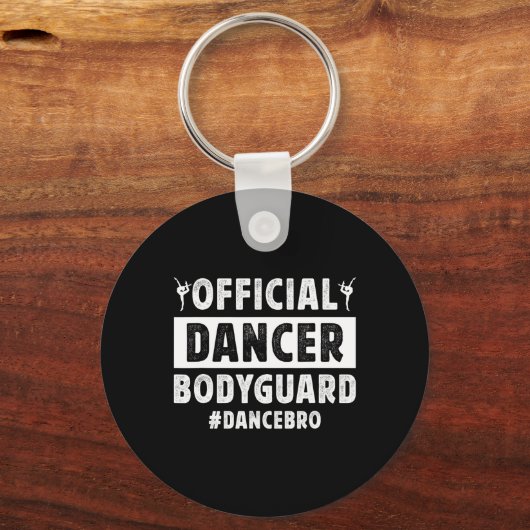 Danser bodyguard Dans broer van een danser broer Sleutelhanger (Voorkant)