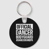 Danser Bodyguard Dans Opa van een danseres Opa Sleutelhanger (Voorkant)