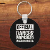 Danser Bodyguard Dans Opa van een danseres Opa Sleutelhanger (Voorkant)
