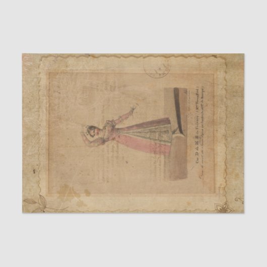  danser collage tissuepapier (Voorkant)