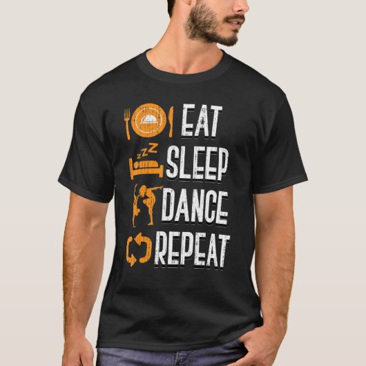 Danser Dance Instructor Choreographer Dance Teac T-shirt (Voorkant)