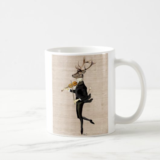 Danser deer met Violin 2 Koffiemok (Rechts)