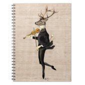Danser deer met Violin 2 Notitieboek (Voorkant)