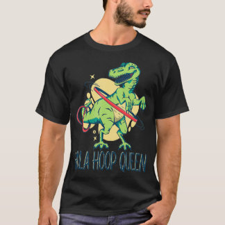 Danser Dinosaur Hula Hoop Dinosaur Shirt T-rex Da