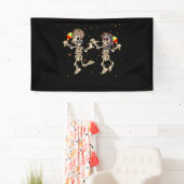 Danser Dode Dag Vrouwen Dia De Los Muertos Spandoek (Insitu)