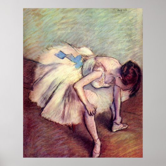 Danser - Edgar Degas - 1881 Poster (Voorkant)