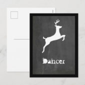 Danser Feestdagenkaart (Voorkant / Achterkant)
