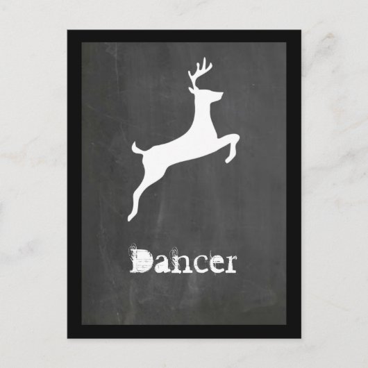 Danser Feestdagenkaart (Voorkant)