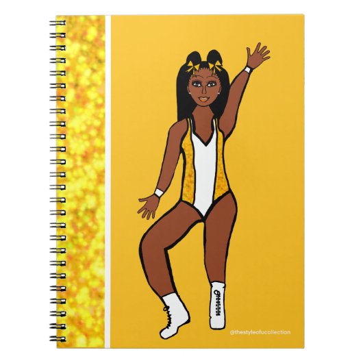 Danser Geel  Spark Notitieboek  (Voorkant)
