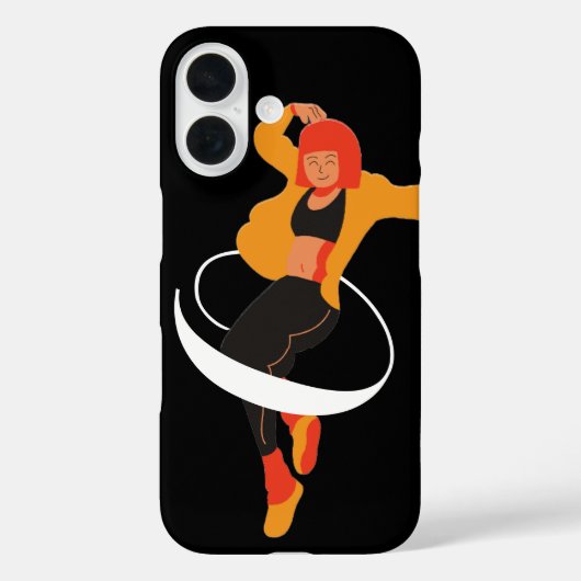Danser in Beweging Hoestelcase Case-Mate iPhone Case (Achterkant)