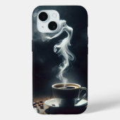 Danser in damp in koffie Case-Mate iPhone case (Achterkant)