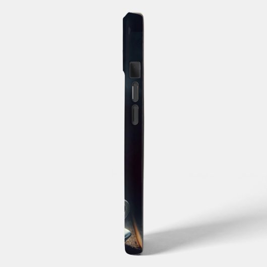 Danser in damp in koffie Case-Mate iPhone case (Achterkant / Links)