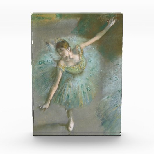 Danser in Green Edgar Degas Fotoblokken (Voorkant)
