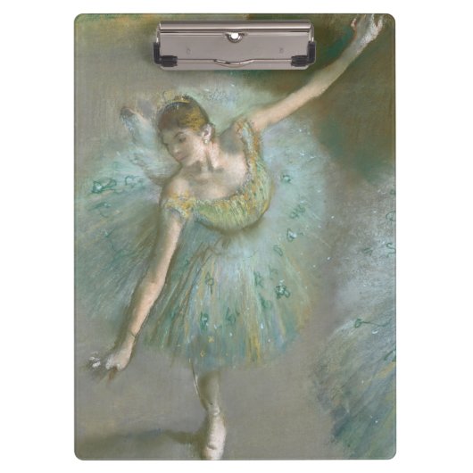 Danser in Green Edgar Degas Klembord (Voorkant)