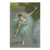 Danser in Green Edgar Degas Perfect Poster (Voorkant)