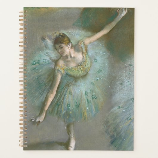 Danser in Green Edgar Degas Planner (Voorkant)