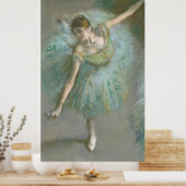Danser in Green Edgar Degas Poster (Keuken)