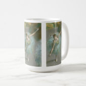 Danser in het groen Edgar Degas Koffiemok (Voorkant rechts)