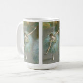 Danser in het groen Edgar Degas Koffiemok (Voorkant links)
